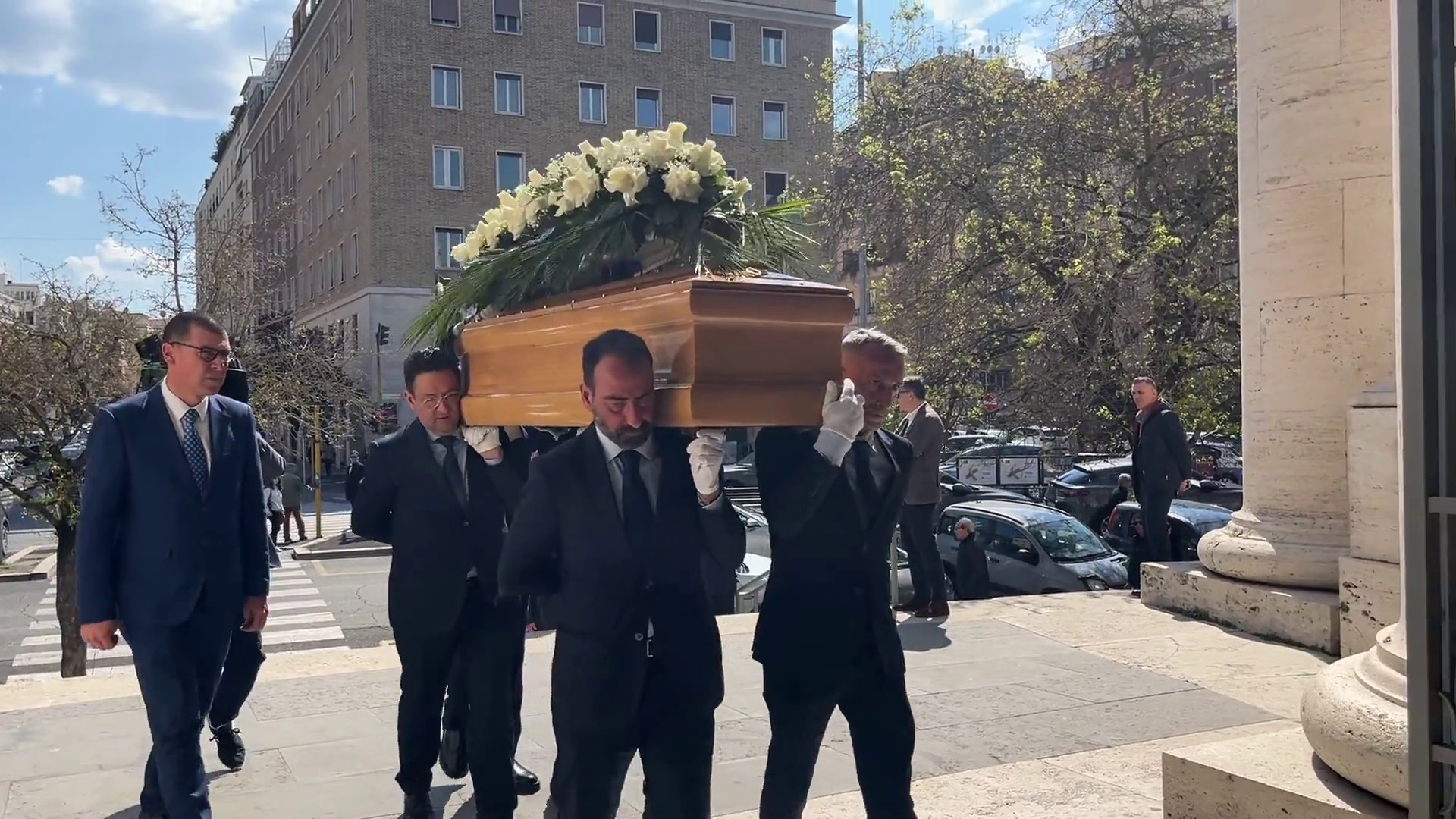 A Roma i funerali di Paolo Cirino Pomicino, le immagini