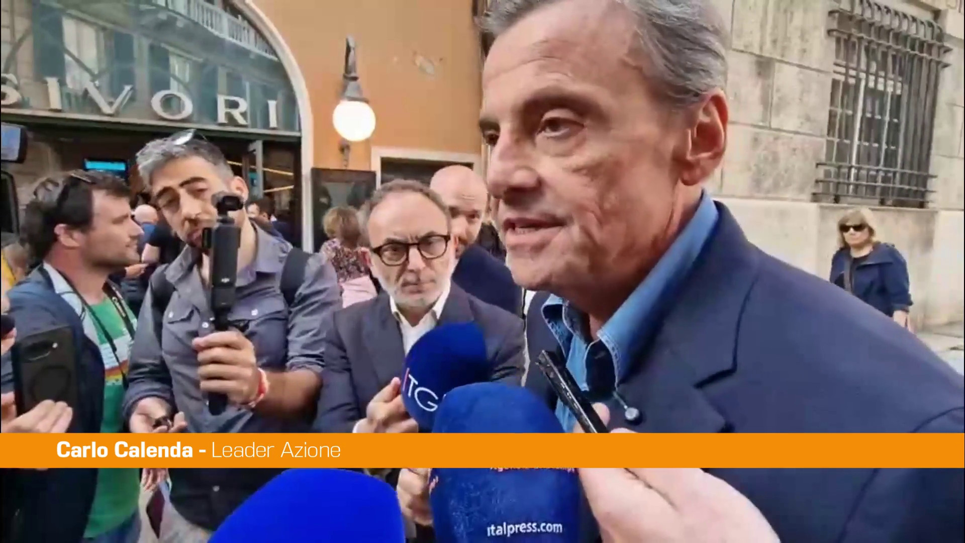 Calenda “Se Salis fosse leader del centrosinistra disponibili a interlocuzione”