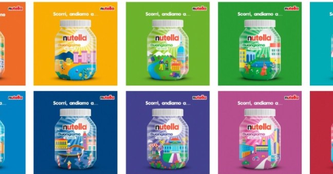 Nutella ed ENIT promuovono le città d’arte italiane con una serie limited edition
