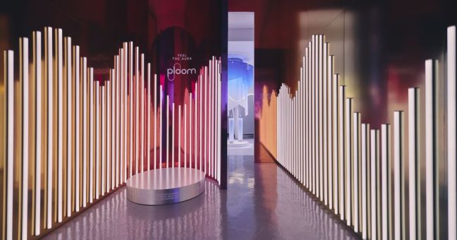 Ploom, l’installazione immersiva “Feel The Aura” alla Milano Design Week