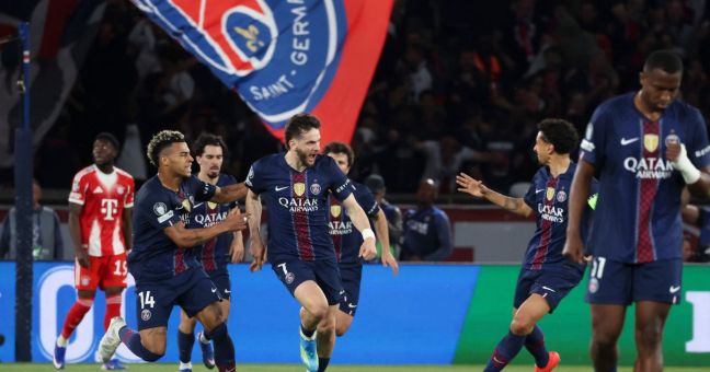 Spettacolo e gol al Parco dei Principi, Psg batte Bayern 5-4