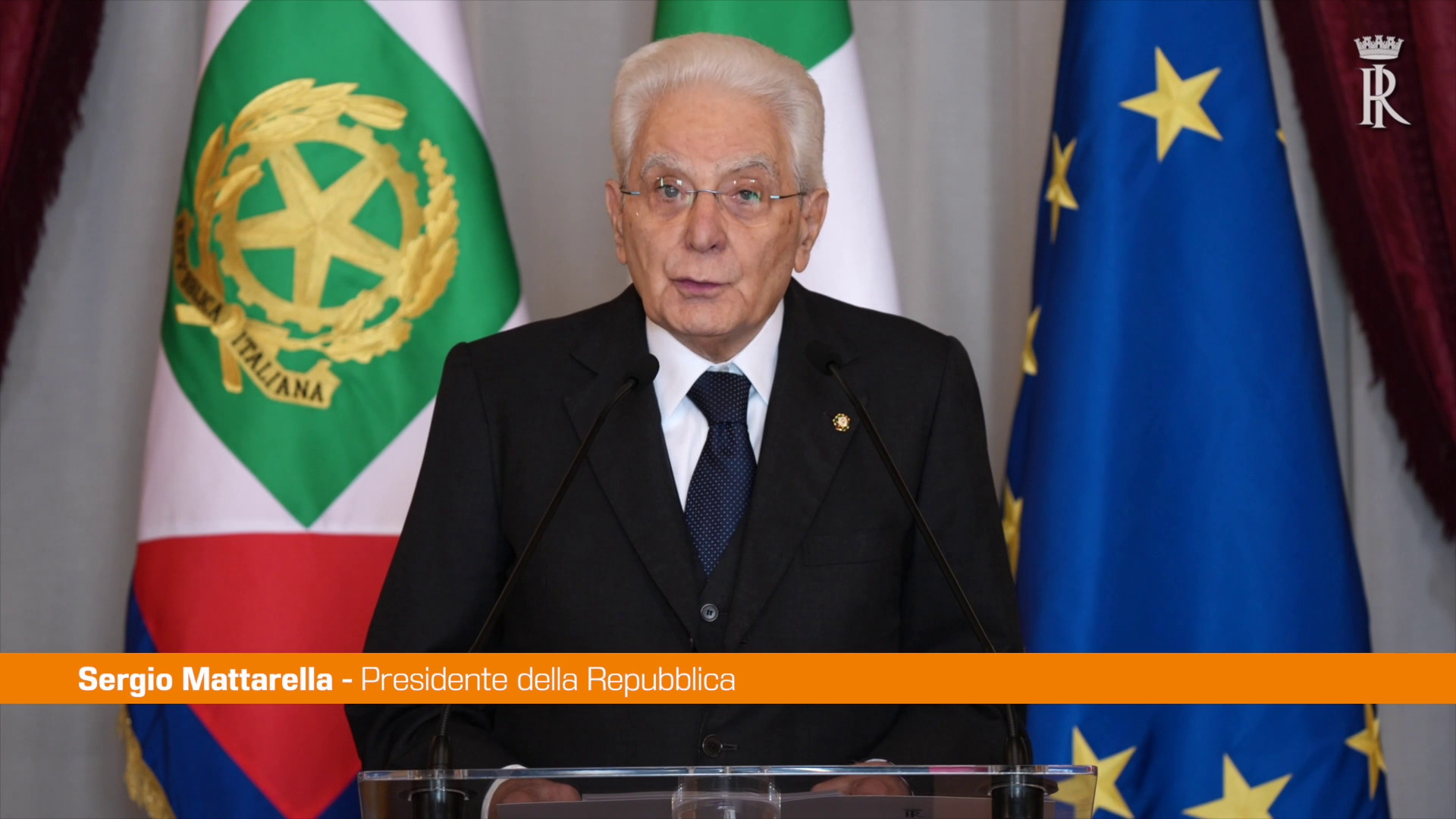 Mattarella “La legge del più forte semina lutti e distruzioni”