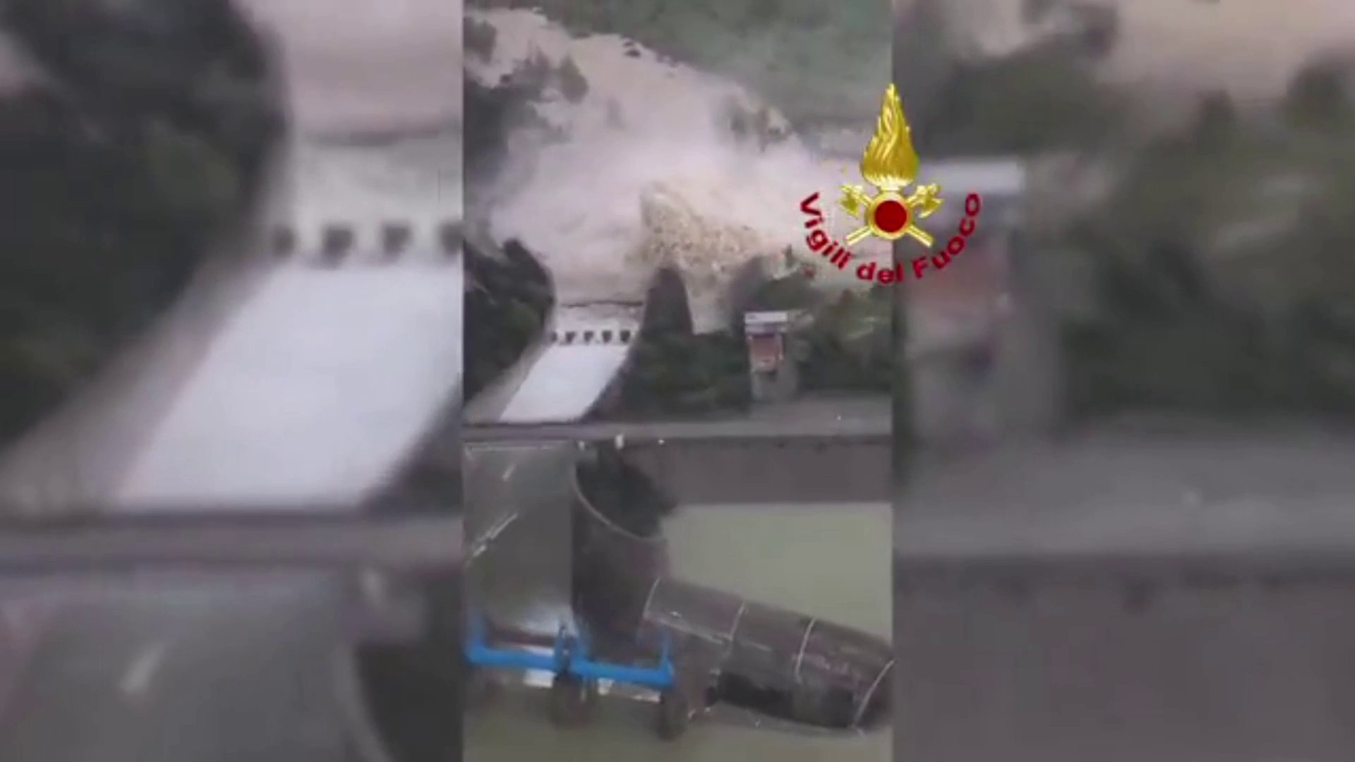 Maltempo Centro-Sud, monitoraggio Vigili del Fuoco su dighe di Liscione e Penne