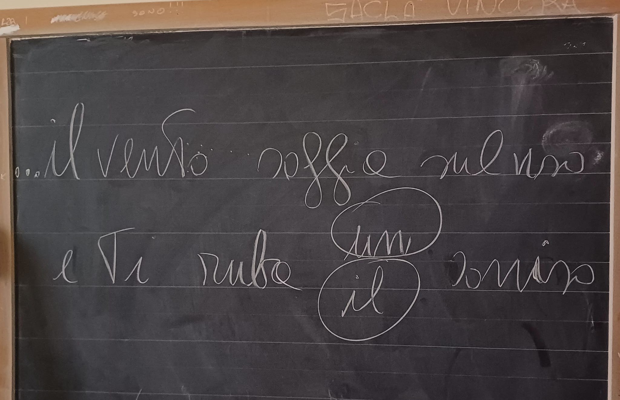 Una lavagna è per sempre
