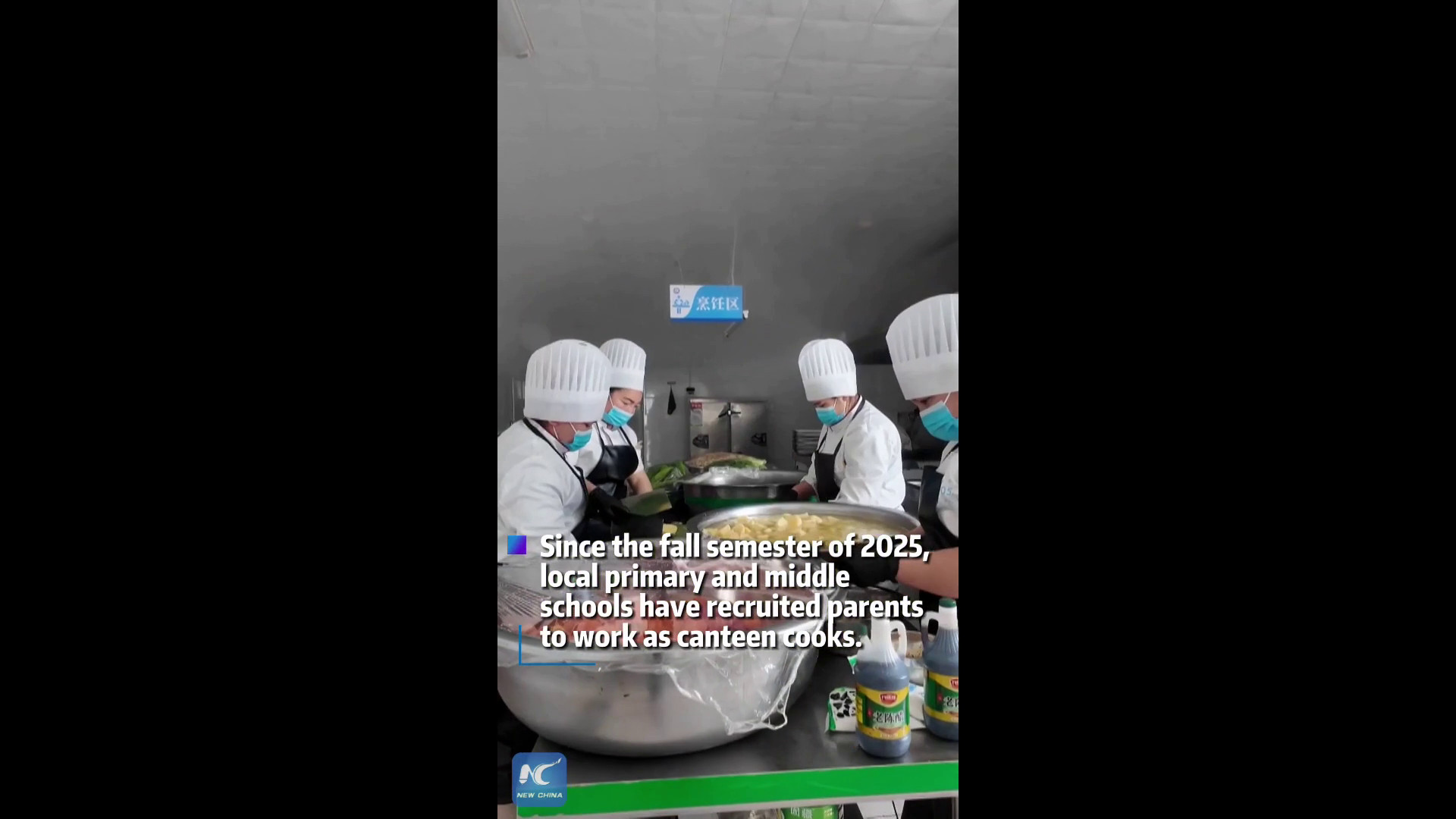 Cina, a Luopu i genitori degli studenti diventano cuochi delle mense scolastiche