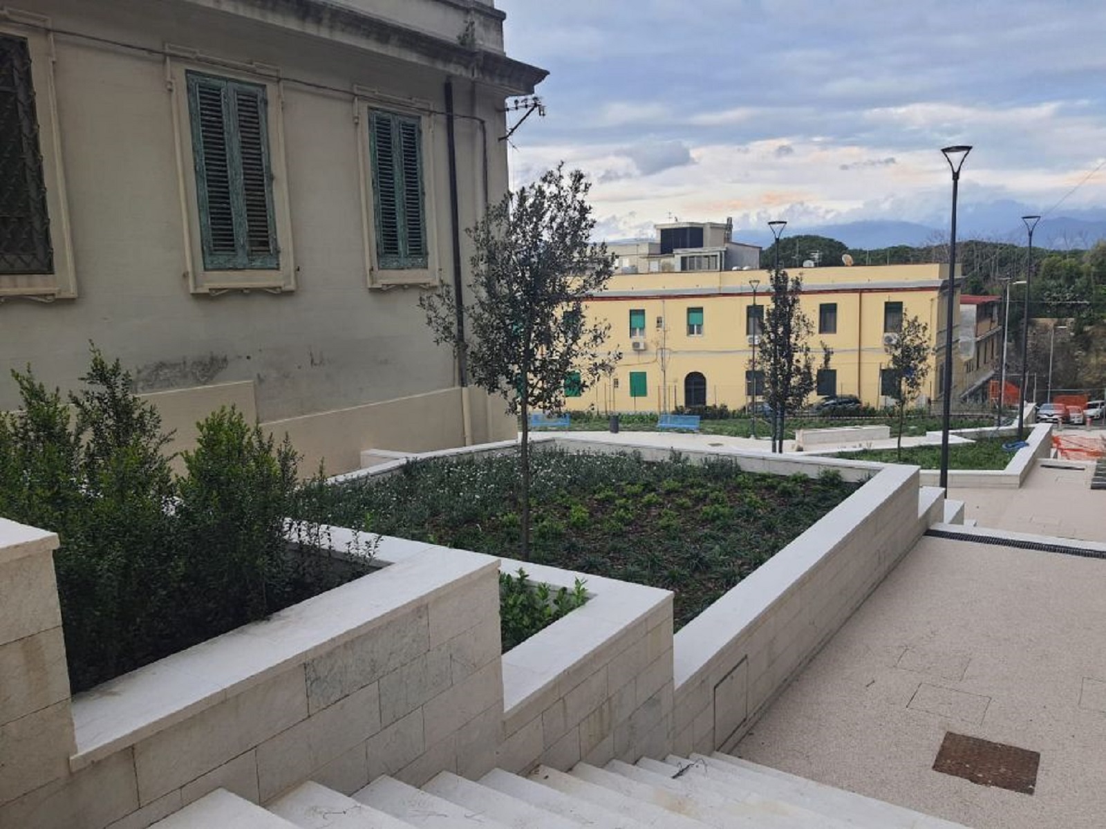 Messina, dove un tempo sorgevano baracche ora c’è un ‘rain garden’