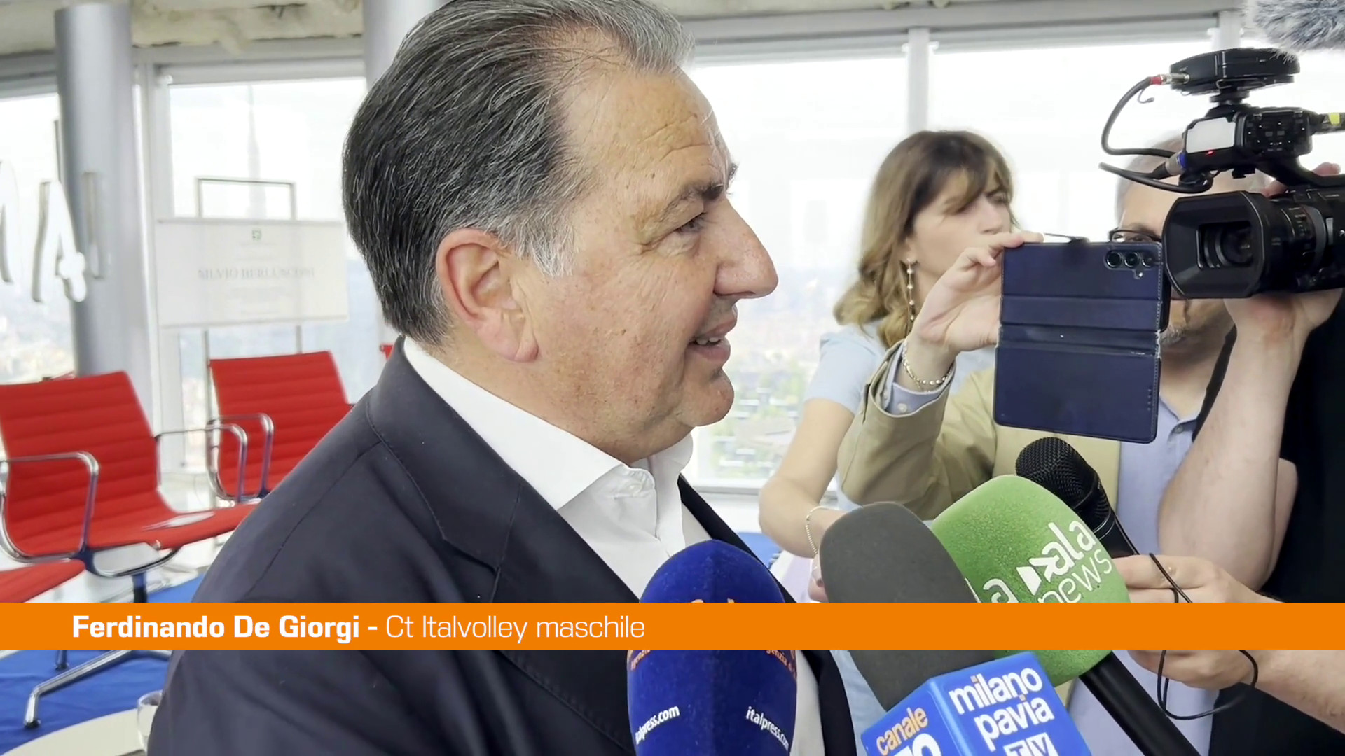 De Giorgi: “Italvolley giovane, non abbiamo l’obbligo di vincere”