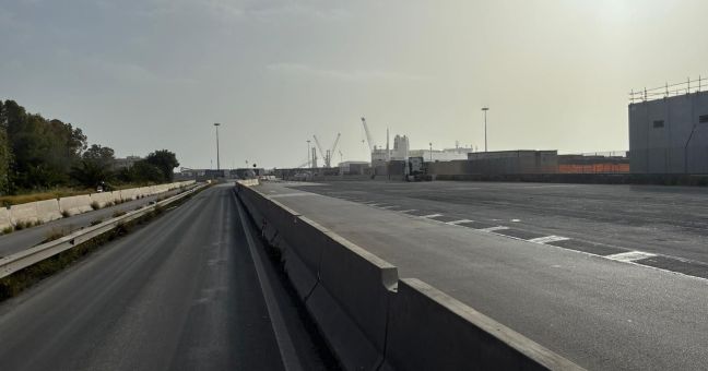 Porto di Catania protesta