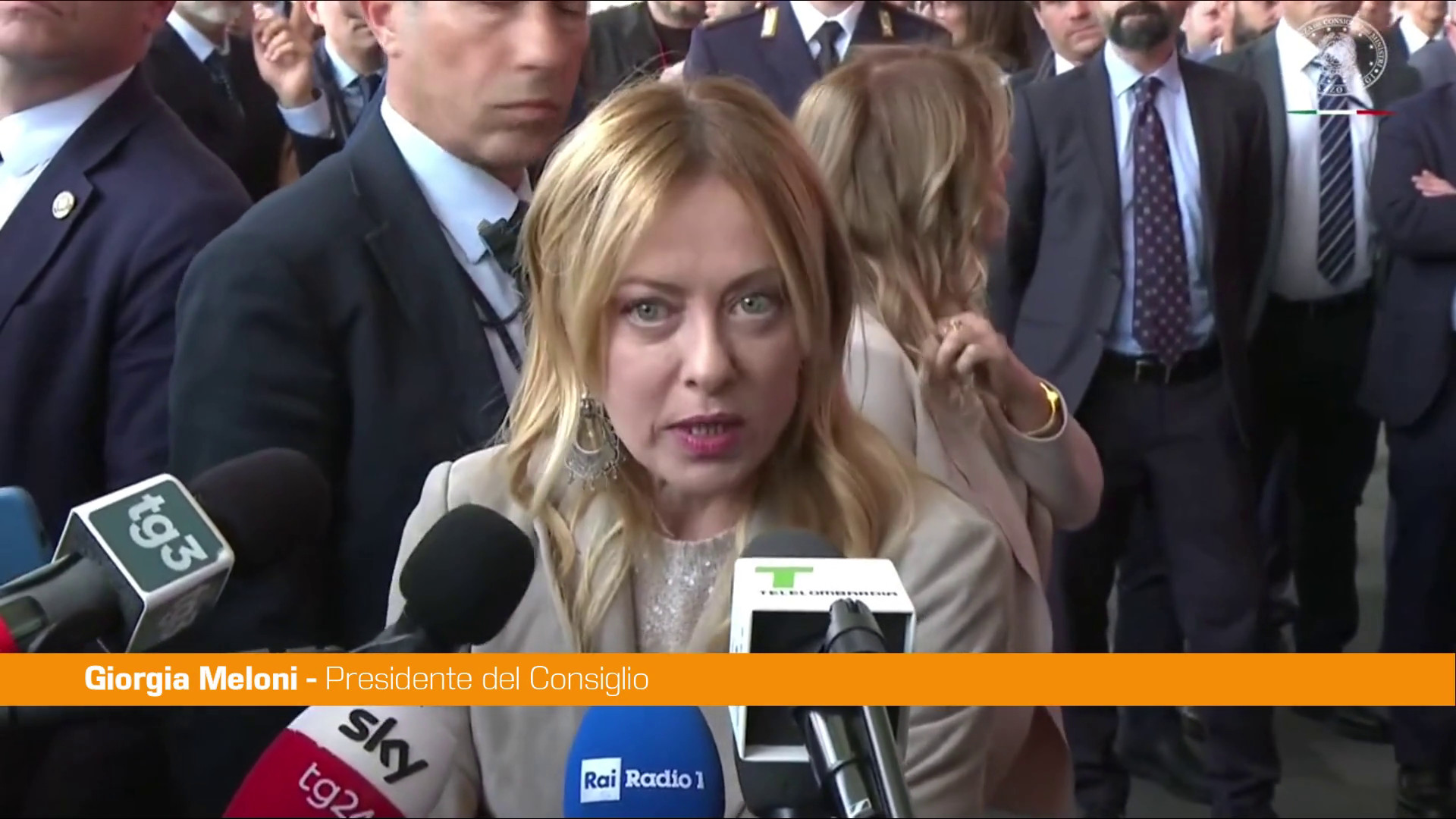 Meloni “A Hormuz l’Italia dovrebbe esserci, ma si deve esprimere il Parlamento”