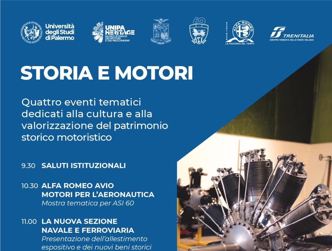 ‘Storia e Motori’, l’università di Palermo celebra i 60 anni di Asi