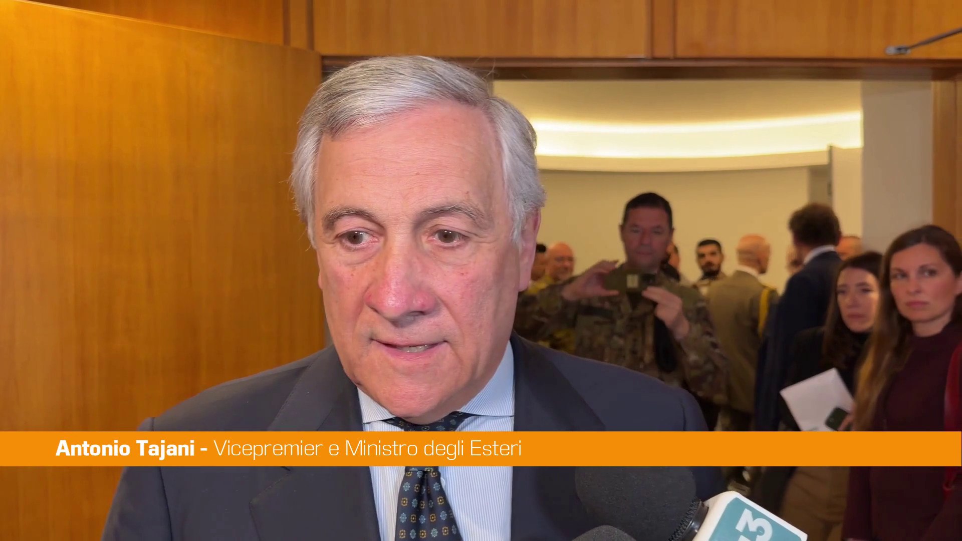 Tajani in Libano “Qui per facilitare il dialogo con Israele”