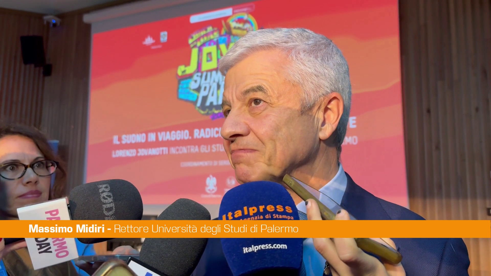 Università Palermo, Midiri “Jovanotti un esempio di linguaggio e comportamenti”