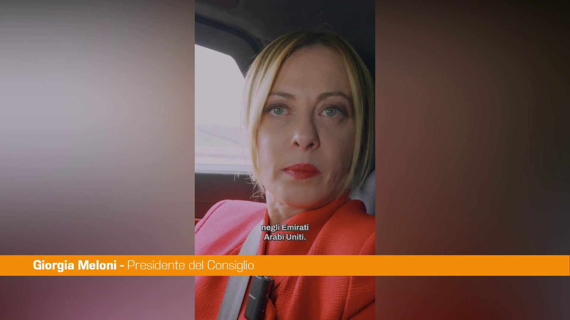 Meloni “In Italia e all’estero la missione è difendere l’interesse italiano”