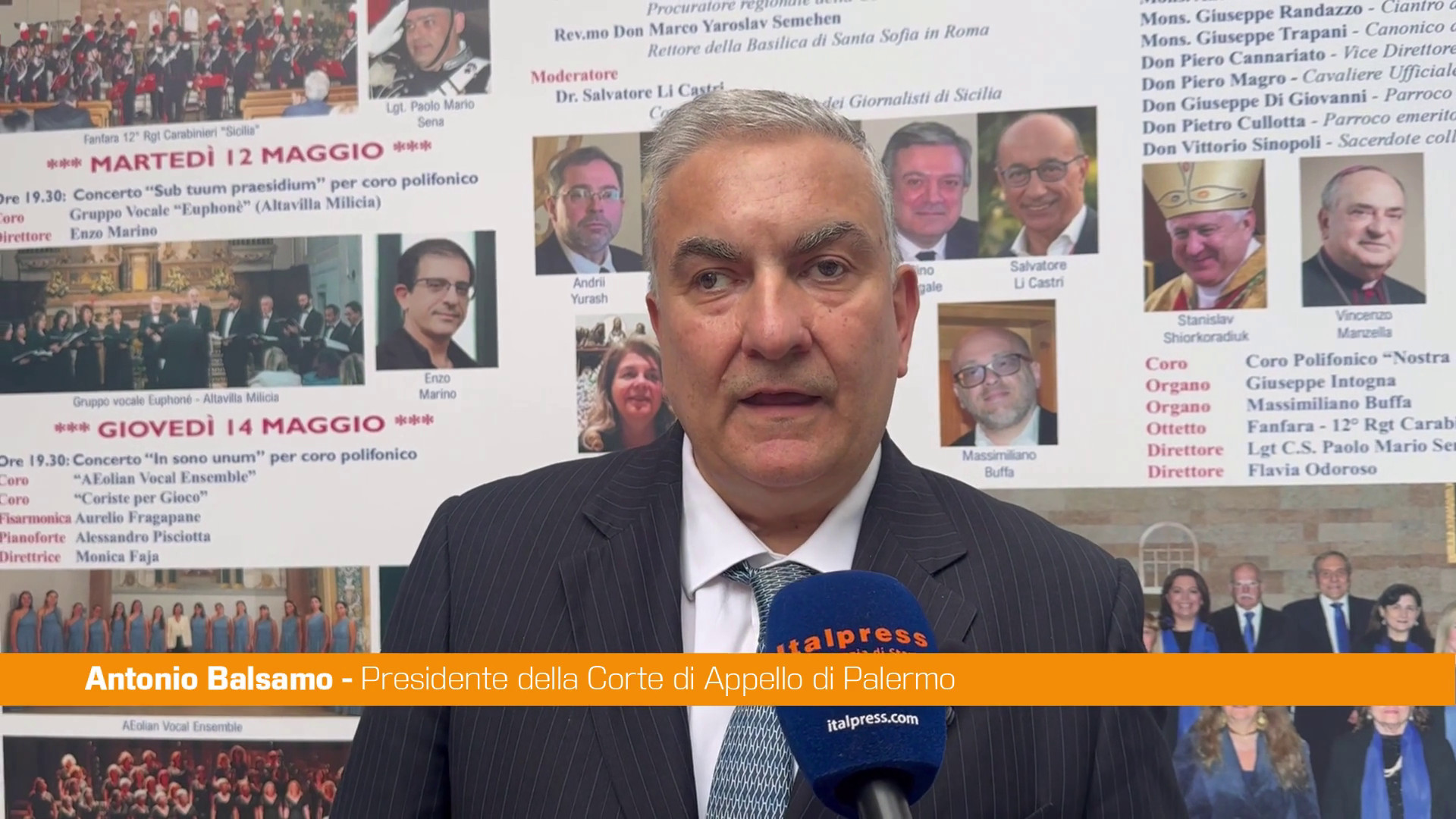 Balsamo “Palermo luogo della costruzione della pace”