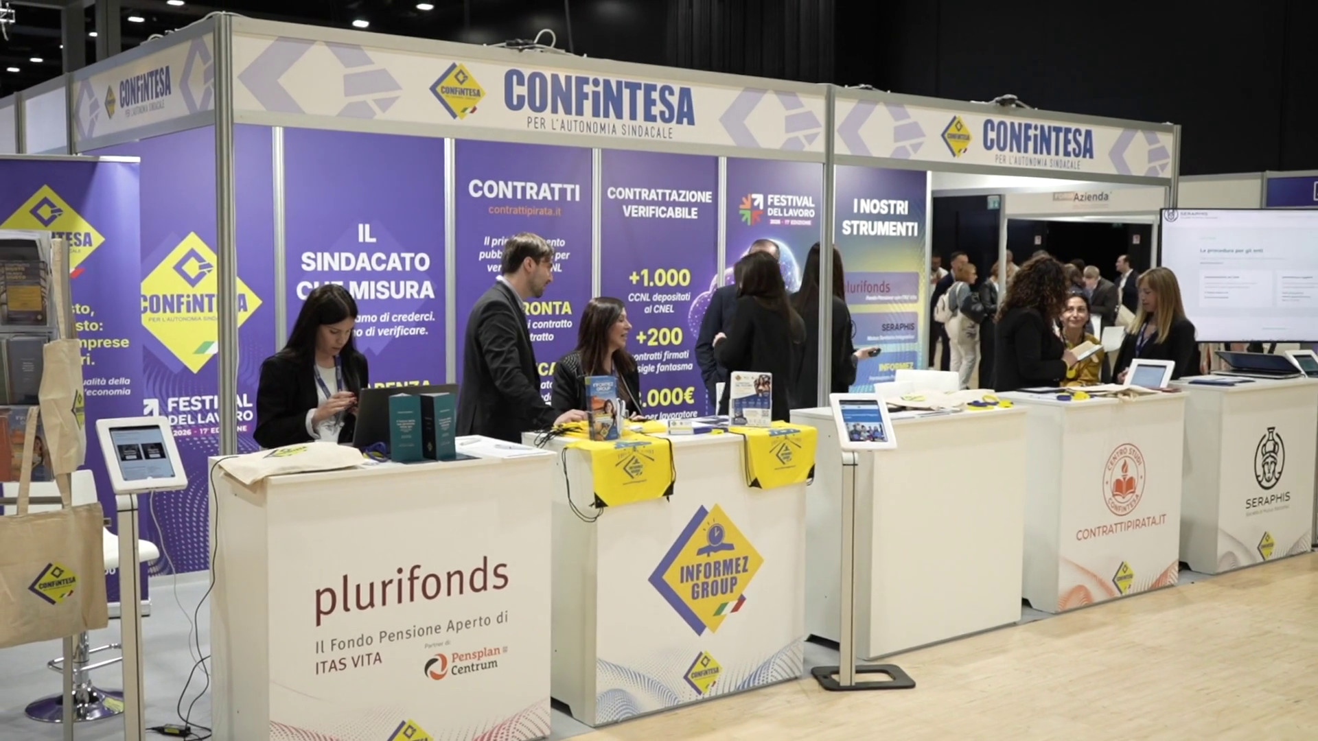 Salari e contratti “giusti”, Confintesa protagonista al Festival del Lavoro