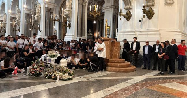 Funerali Alessia La Rosa