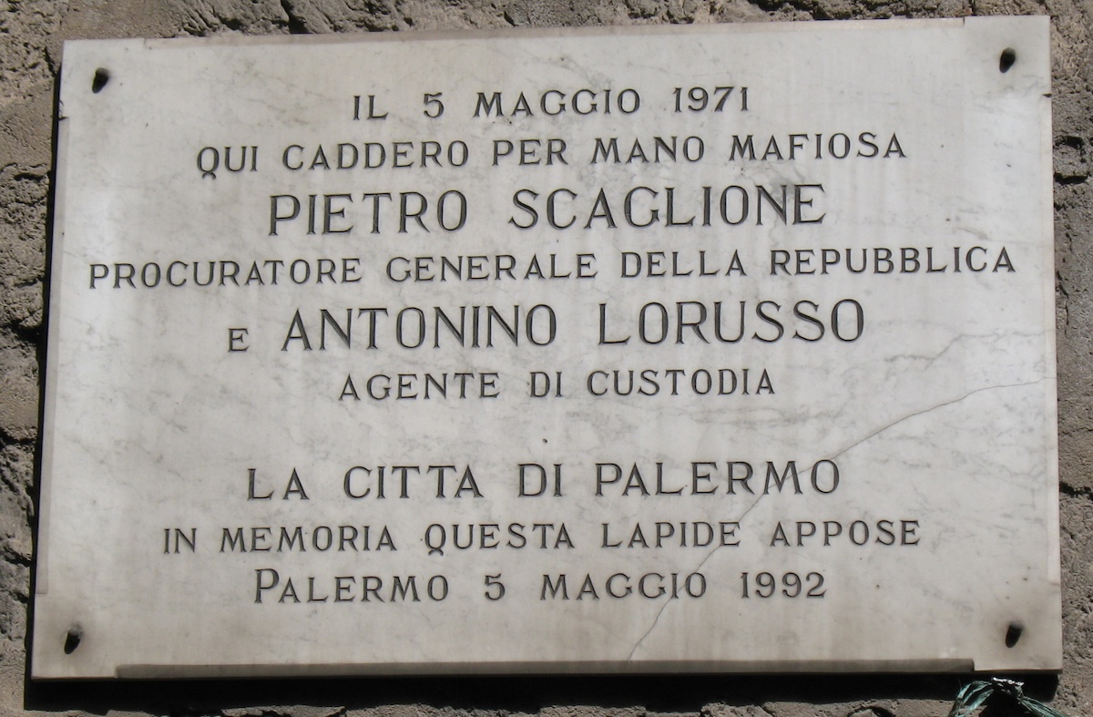 Palermo ricorda il procuratore Pietro Scaglione, ucciso dalla mafia nel 1971