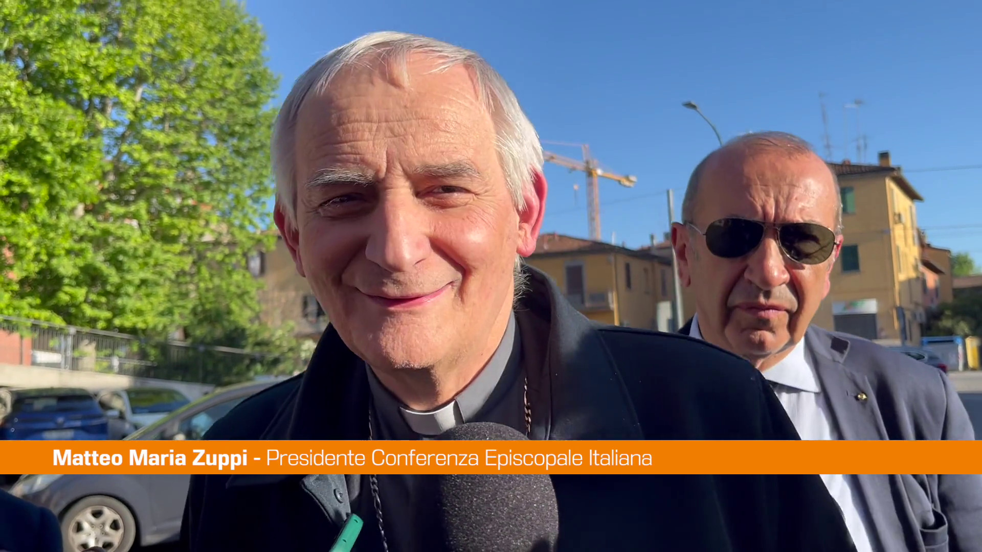 Zuppi “Dallo sport messaggio di unità. Ascoltare appelli del Papa per la pace”