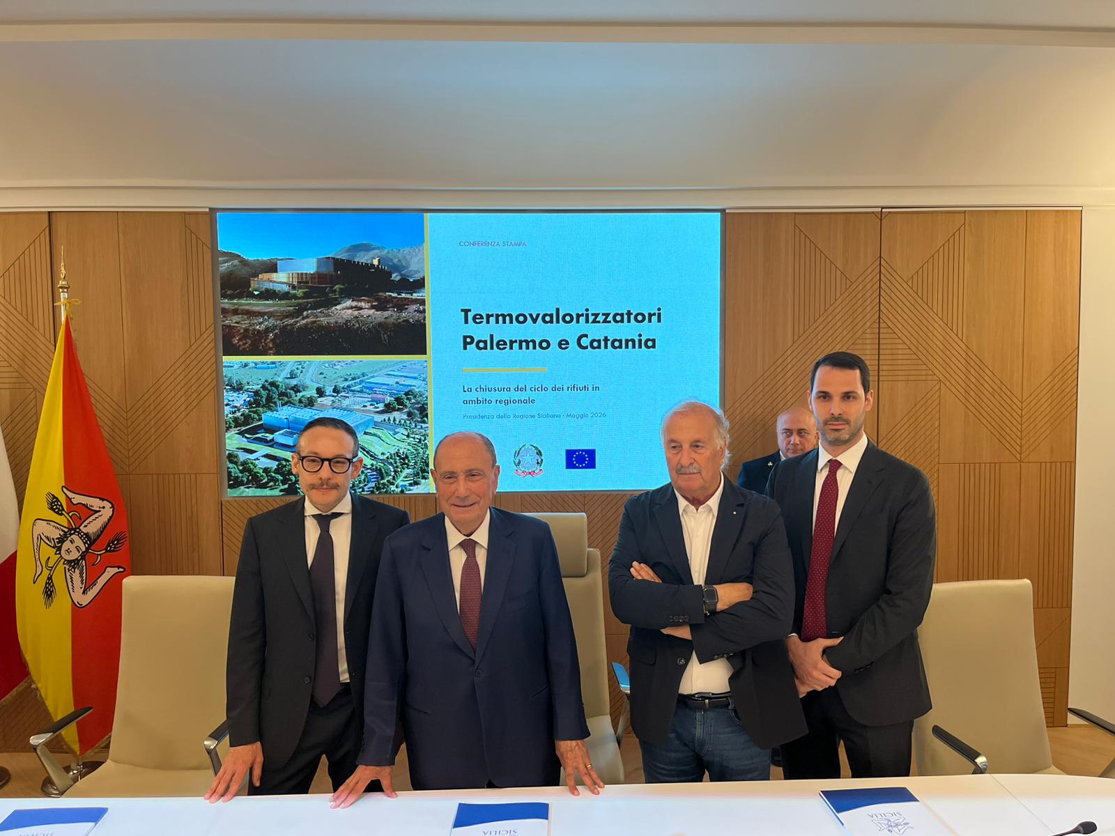 Termovalorizzatori pronti nell’autunno 2028, Schifani: vedo la fine del tunnel