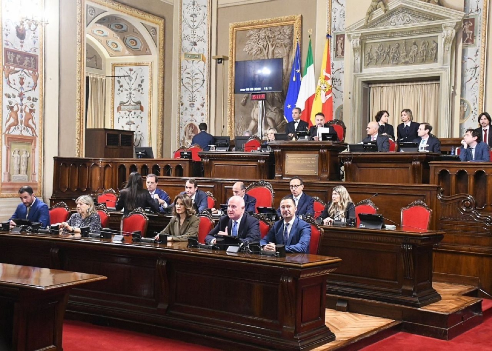 I tre nuovi assessori giurano all’Ars, l’accoglienza tiepida della maggioranza