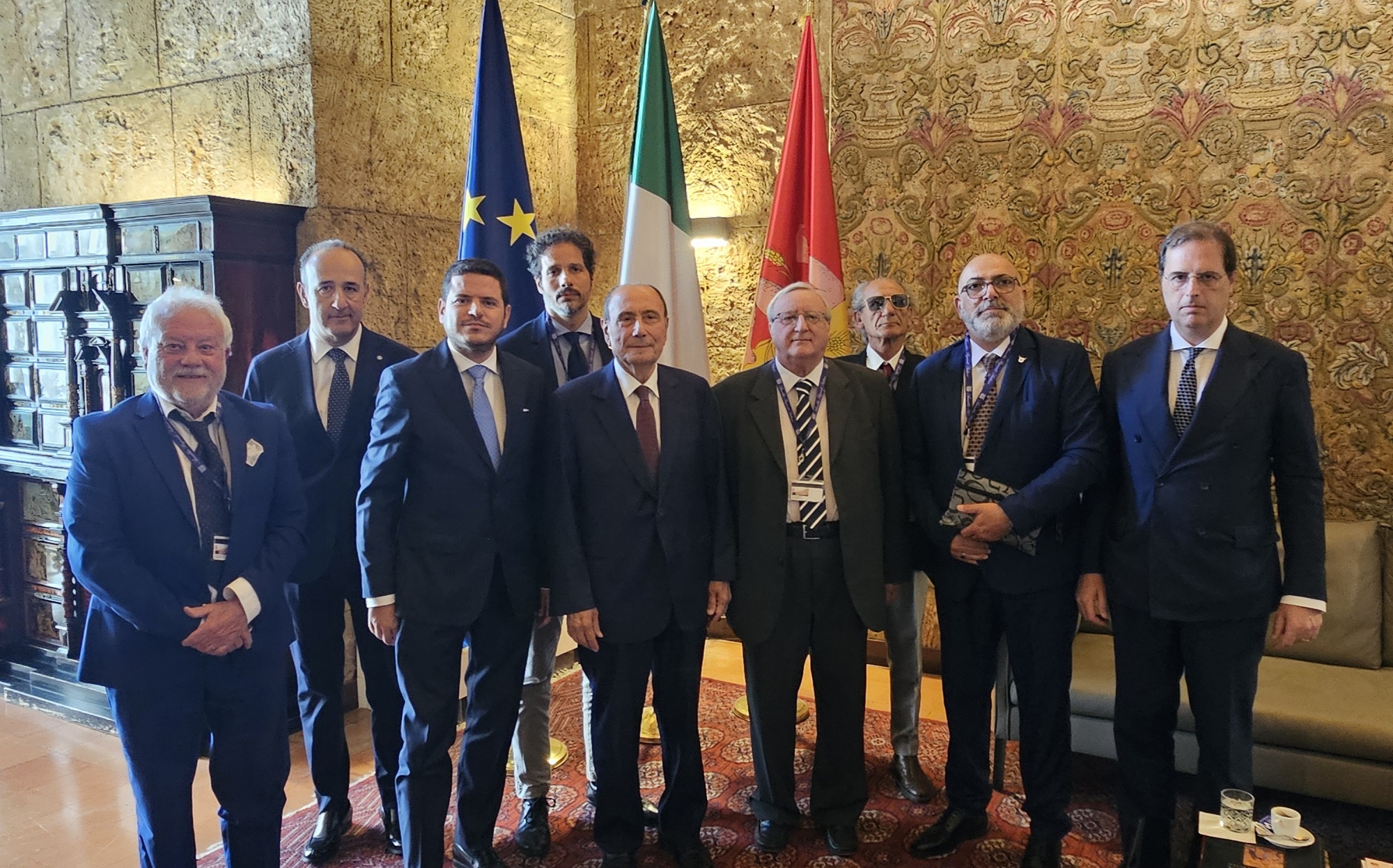 incontro Schifani Galvagno armatori