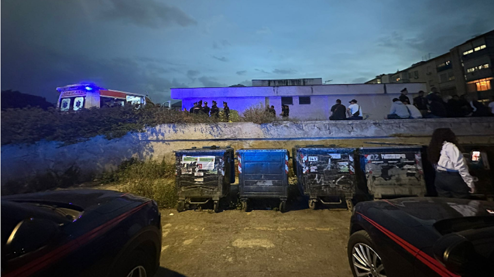 uomo morto a Palermo