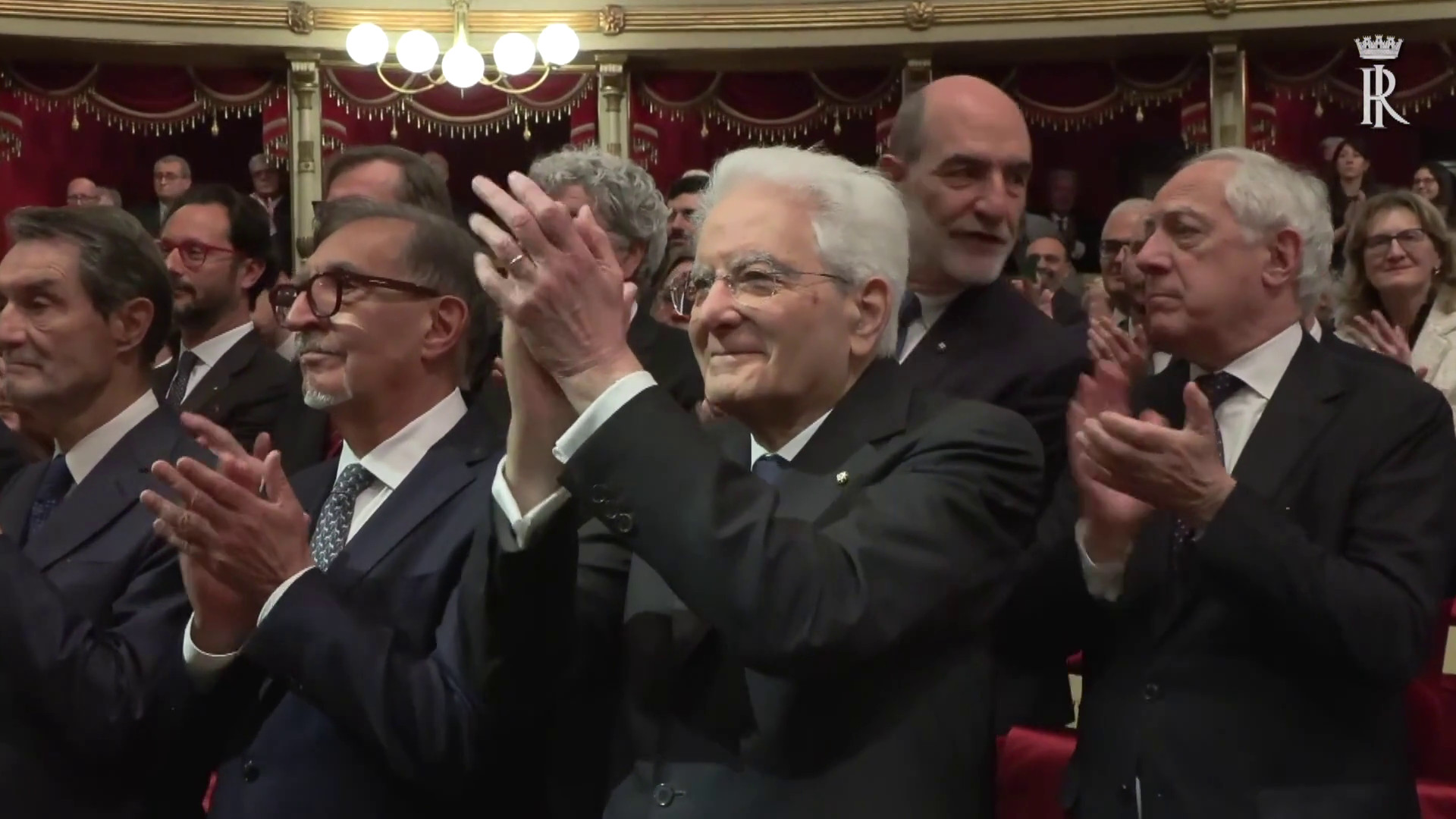 Mattarella alla Scala di Milano per 80^ anniversario della riapertura del teatro