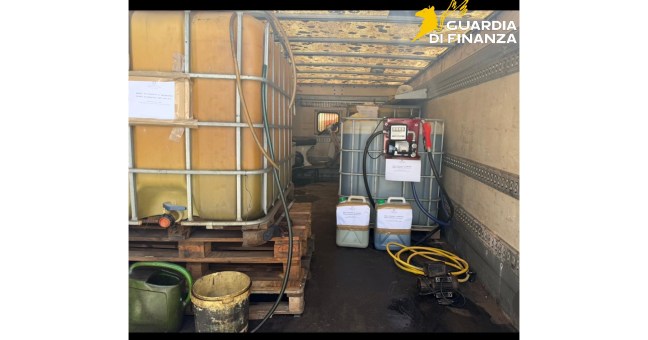 sequestro gasolio