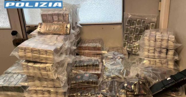 Maxi sequestro da 190 kg di droga nel milanese, due arresti