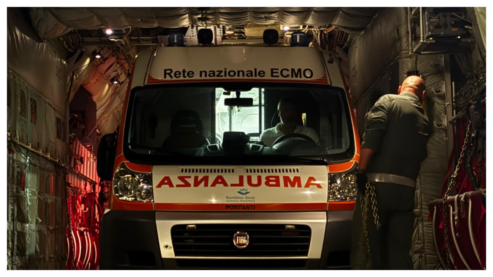 Volo dell’Aeronautica per un bimbo di 7 anni in pericolo di 