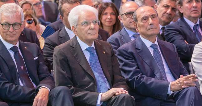Mattarella al Circolo del Tennis di Palermo