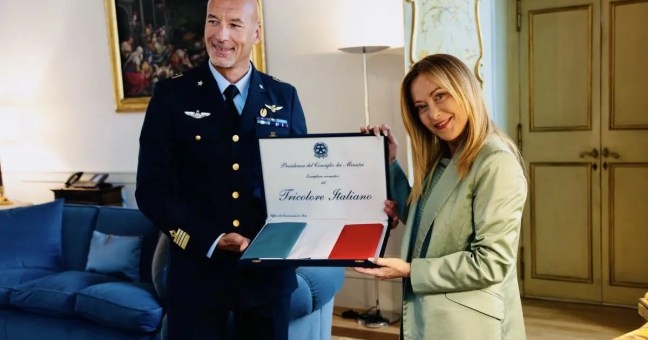 Spazio, Meloni riceve Parmitano “Conferma l’eccellenza italiana del settore”