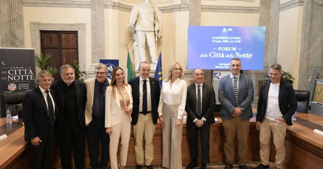Lazio, nasce il Forum “Le Città della Notte”. Aurigemma “Scelta di responsabilità”