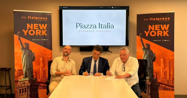 Italpress rafforza presenza in Usa, corner tv a Times Square con Piazza Italia