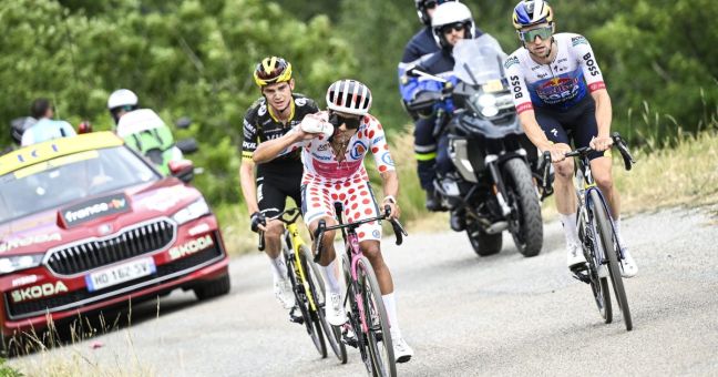 Impresa Carapaz nella 20^ tappa, Pogacar ipoteca il suo quinto Tour