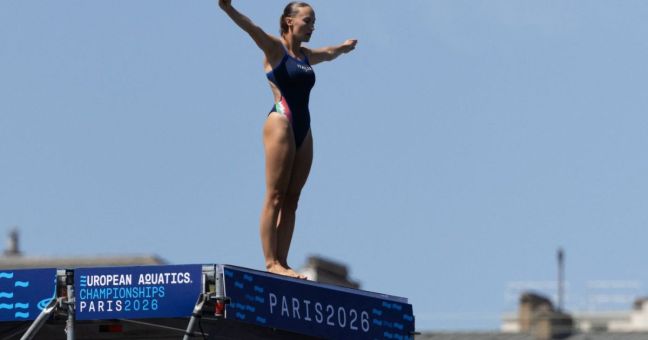 L’azzurra Cosetti è d’argento agli Europei di tuffi dalle grandi altezze