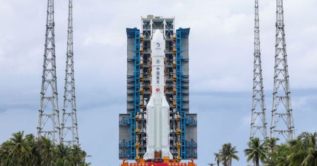 La Cina si prepara al lancio della sonda lunare Chang’e-7