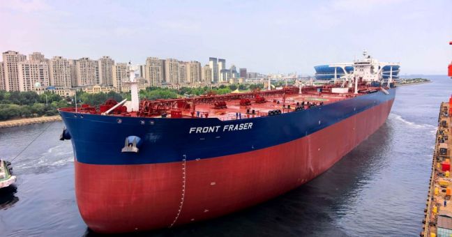 Cina, realizzata una superpetroliera da 300.000 tonnellate