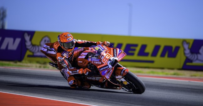 Marc Marquez vince la Sprint di Aragon davanti al fratello Alex, Bezzecchi terzo