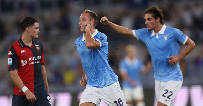 Ancora Frattesi e altri tre punti: Lazio batte Genoa 1-0