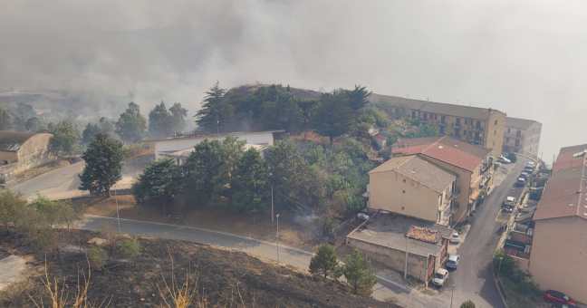 Palermo incendi