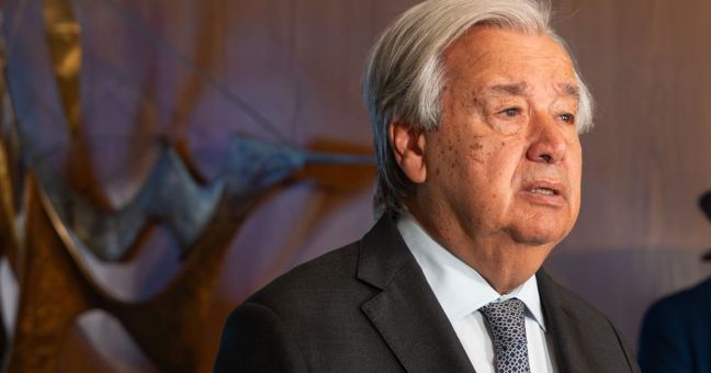 Guterres “Raddoppiare gli sforzi per limitare l’aumento delle temperature”